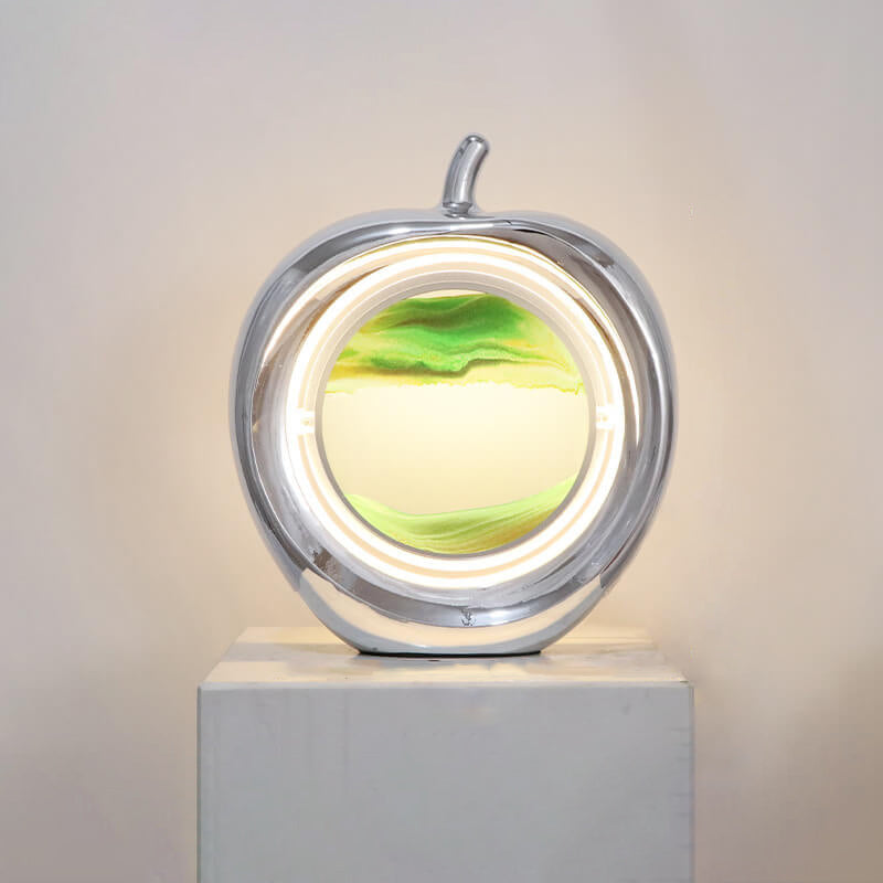 Apple Quicksand Painting Decorative Table Lamp
