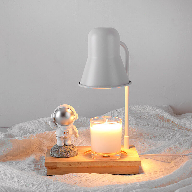 Astronaut Aromatherapy Melting Wax 2-Light Table Lamp