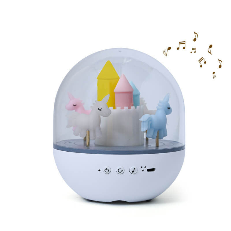 Carousel Octavo Bluetooth Kids Table Lamp