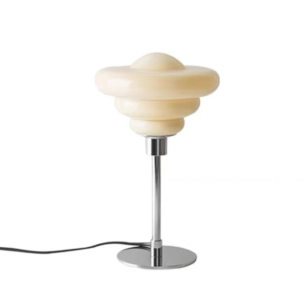 Candy Color Round Glass Table Lamp