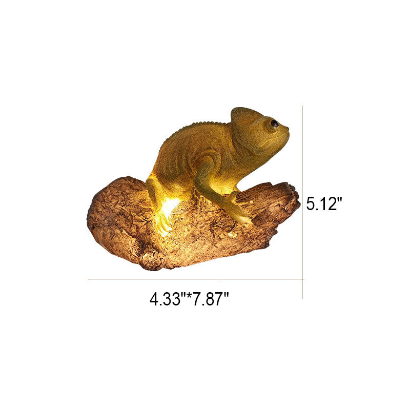 Resin Animal Owl Wall Lamp