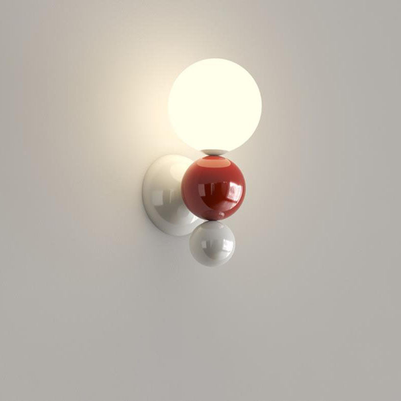 Cream Style Children's Wrought Wall Lamp