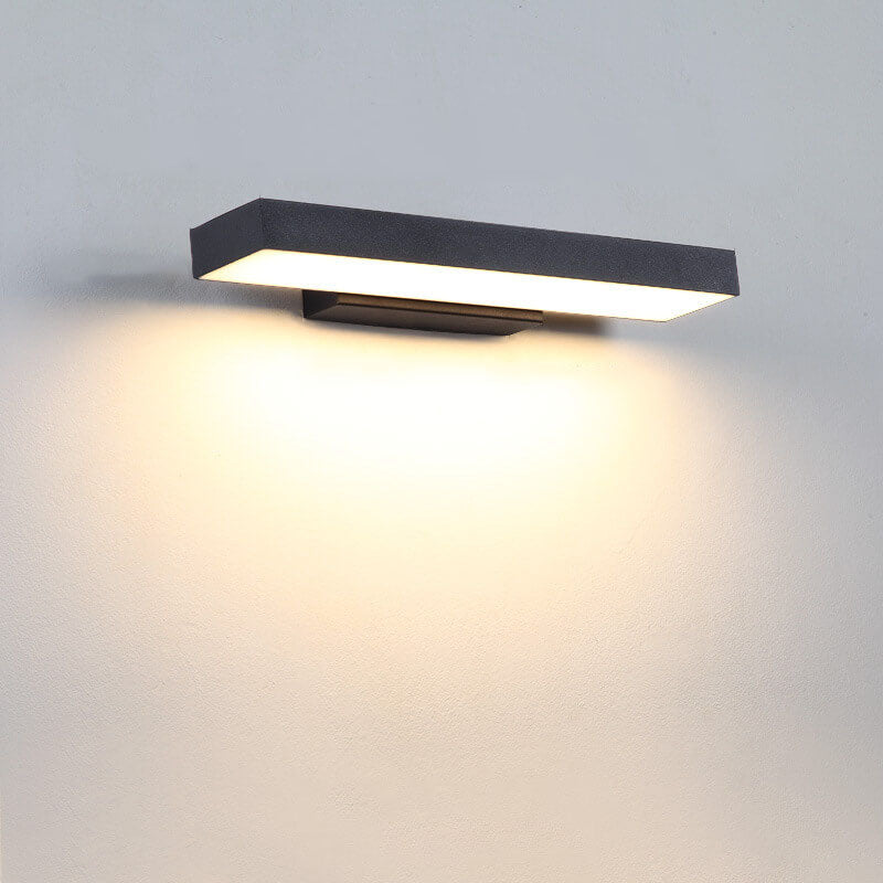 Rectangular Flat Sensor Outdoor Light