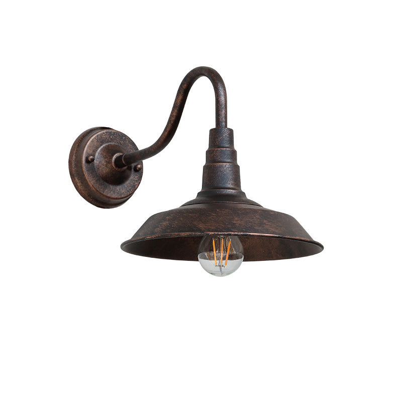 Iron Round Dining Room Wall Lamp