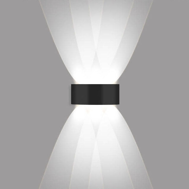 Black Aluminum Patio Outdoor Light