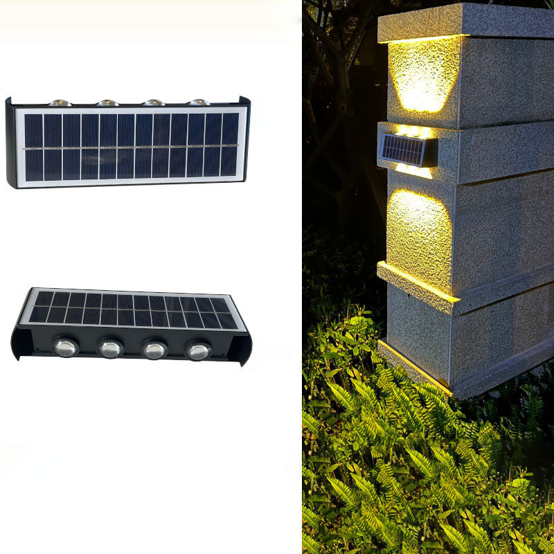 Rectangular ABS PMMA Patio Outdoor Light