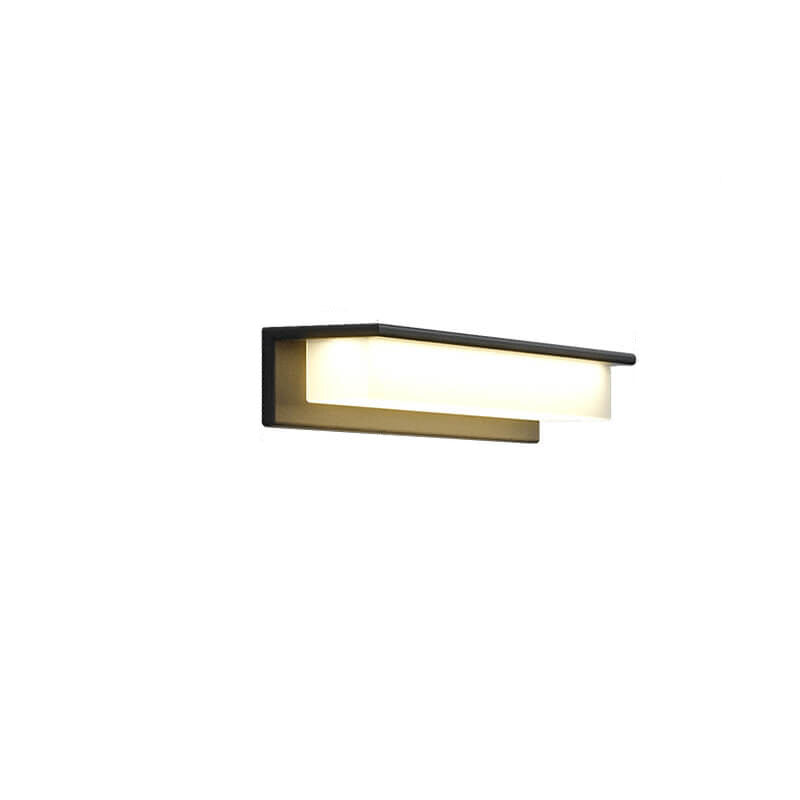 Rectangular Aluminum PC Outdoor Light