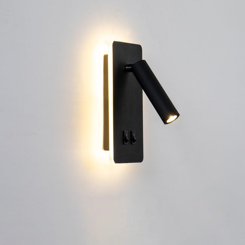 Square Rotatable Reading Wall Lamp