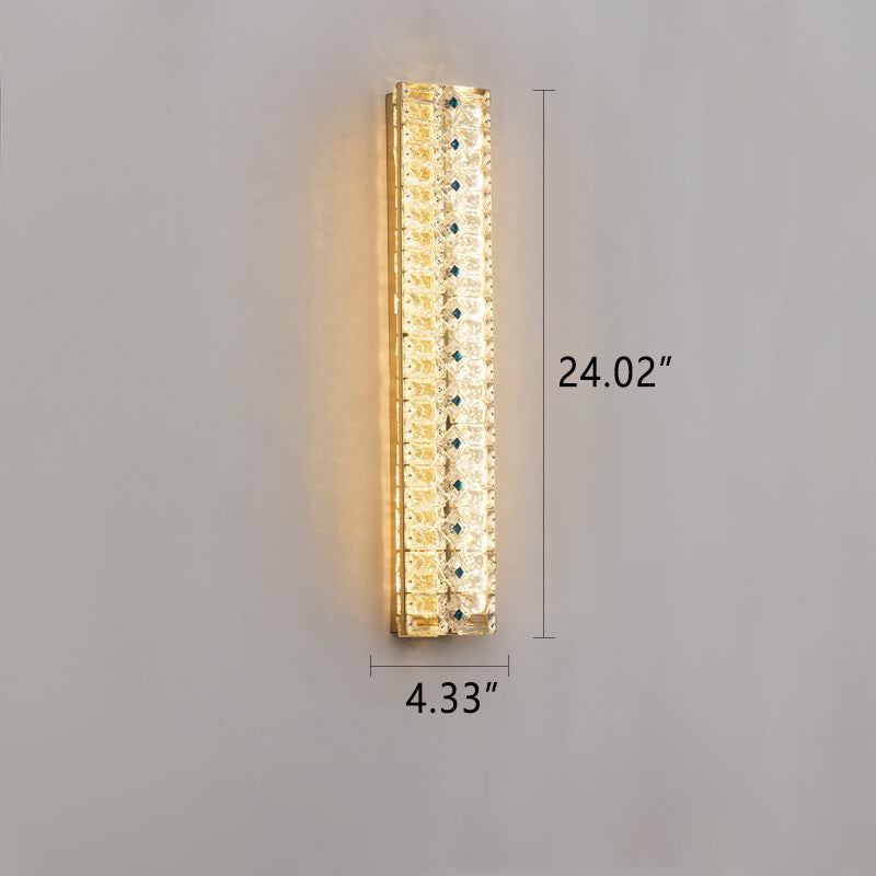 Crystal Strip Design Wall Lamp