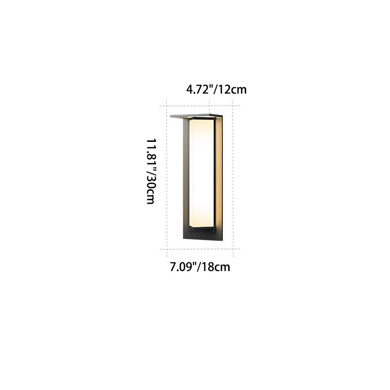 Stainless Steel Glass PC Outdoor Light