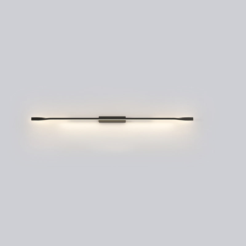 Aluminum Straight Line Silicone Wall Lamp