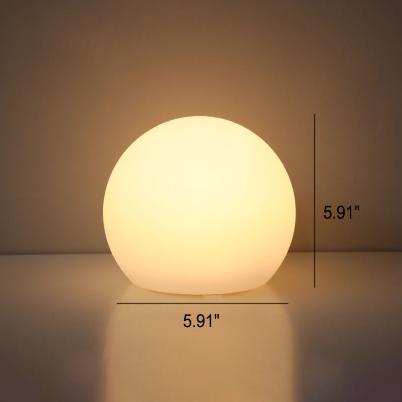 Geometry PE Battery Remote Table Lamp