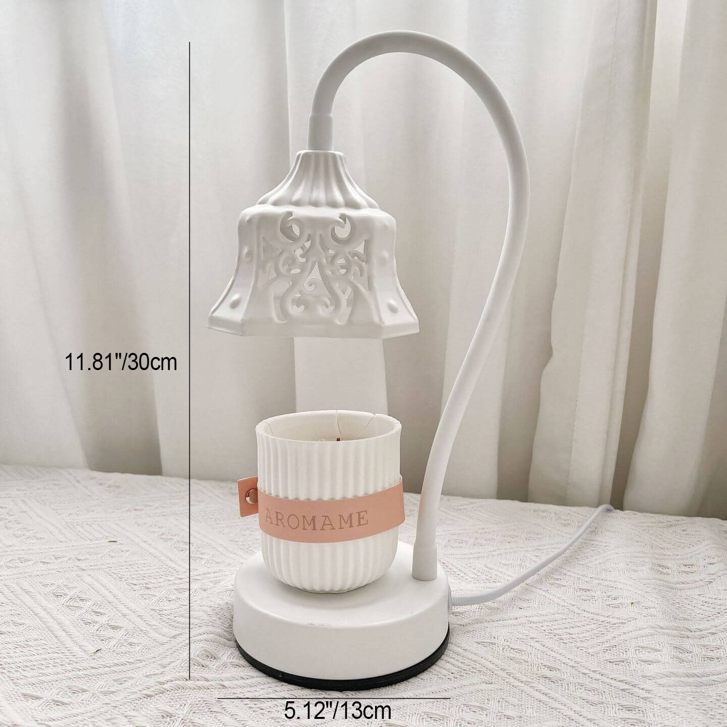 Style Hollow Round Design Table Lamp
