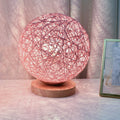 Hemp Vine Weaving Table Lamp