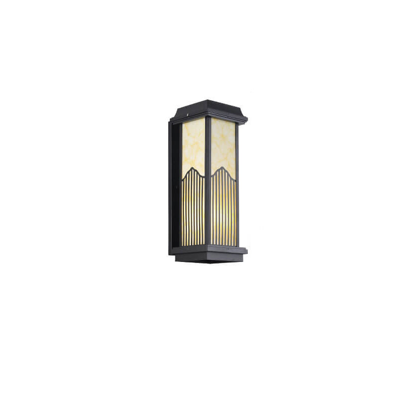 Aluminum Rectangular Column Outdoor Light
