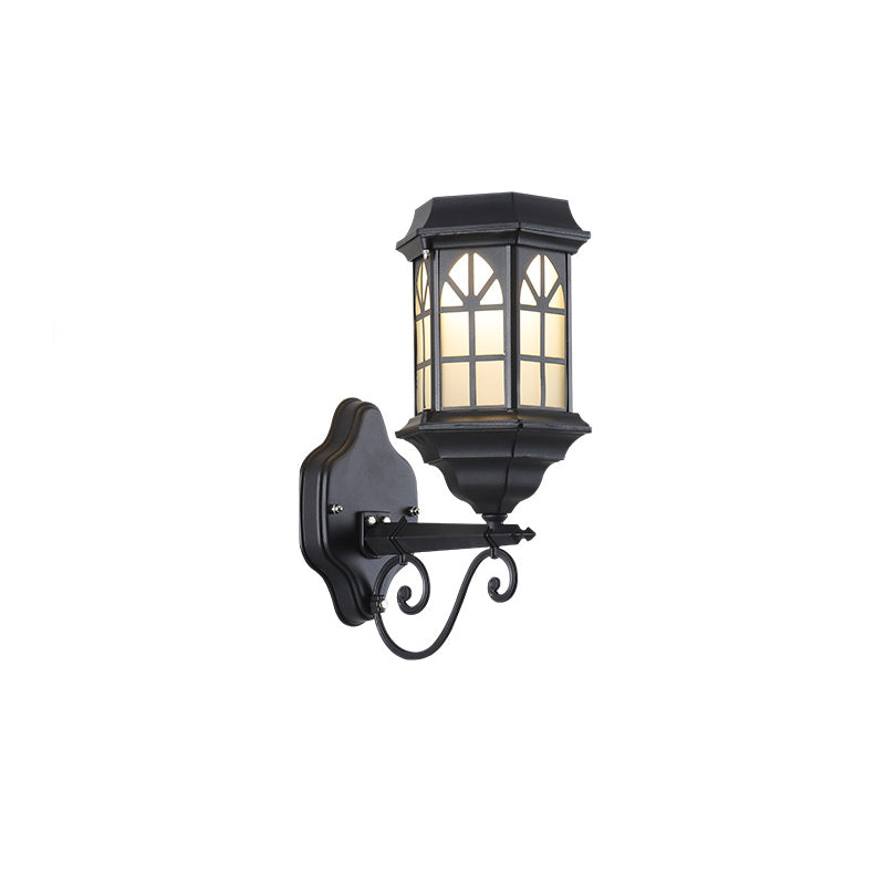 Aluminum Glass Cylinder House Outdoor Light