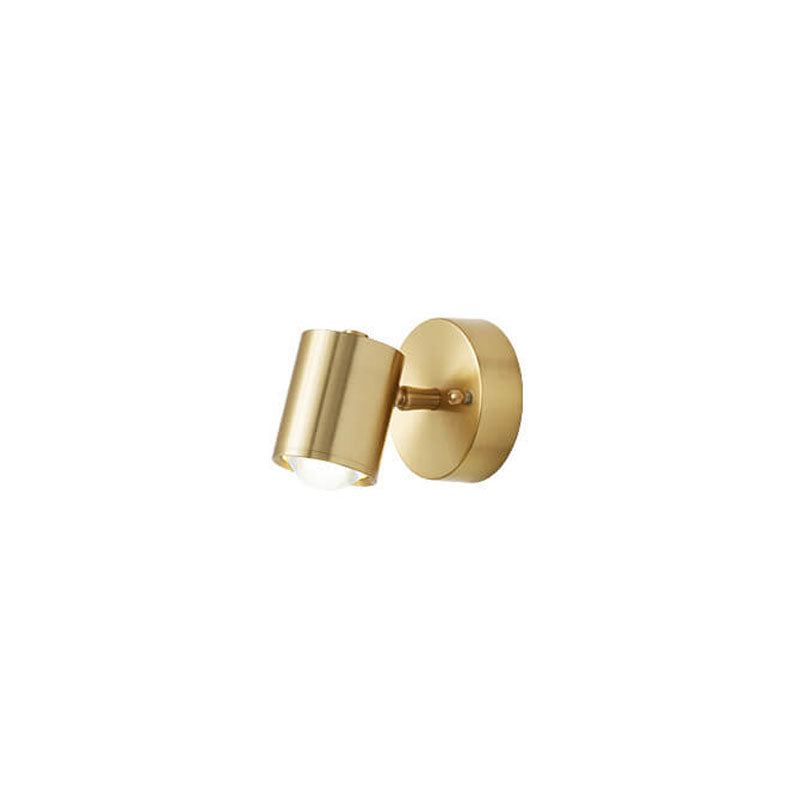 Copper Cylindrical Mini Wall Lamp