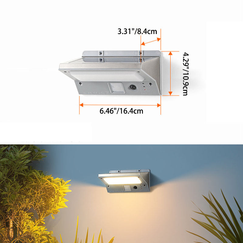 Rectangular Trapezoidal ABS PC Outdoor Light