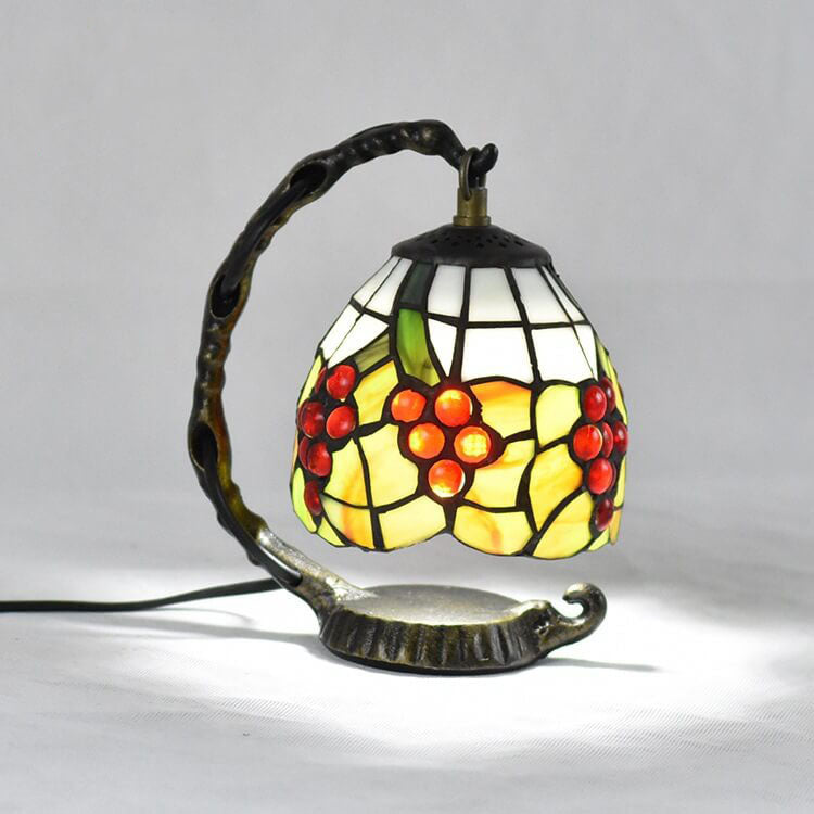 Glass Grape Shape Eye Table Lamp