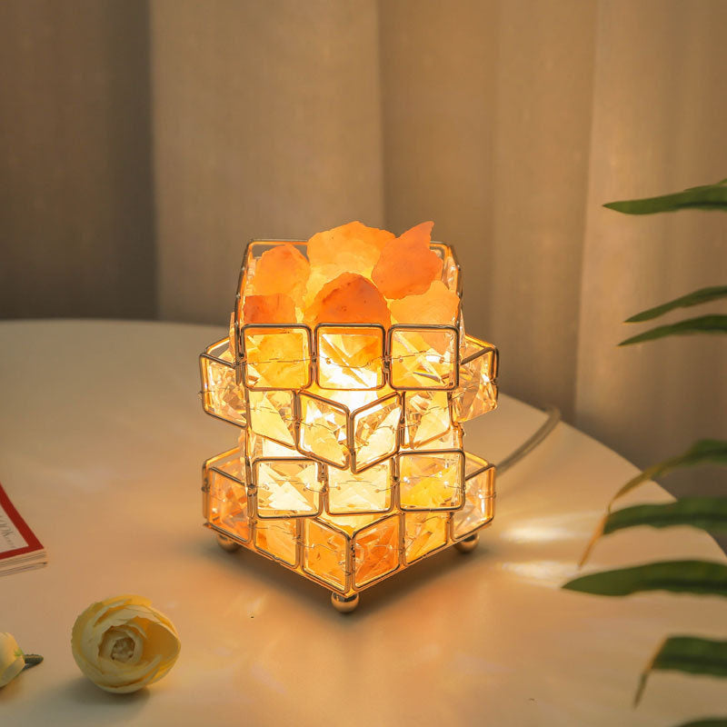 Hardware Cube Bedroom Table Lamp
