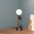 Geometric Blocks Stacked Iron Table Lamp