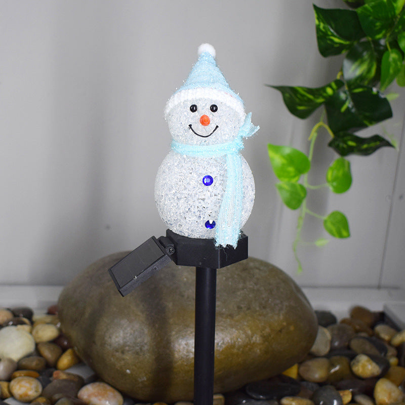 Christmas Plastic Rice Ball Floor Lamp