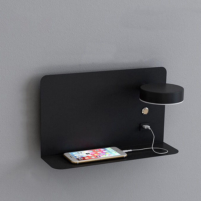 Iron Square Rechargeable Wall Lamp