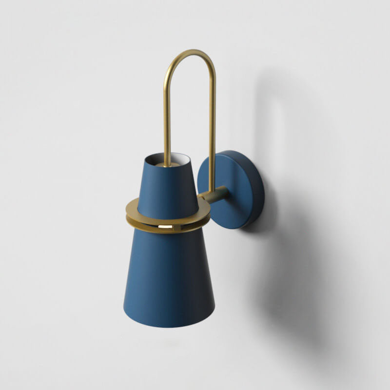 Horn Iron Bedroom Wall Lamp