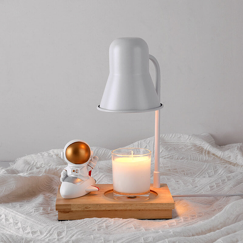 Astronaut Aromatherapy Melting Wax 2-Light Table Lamp
