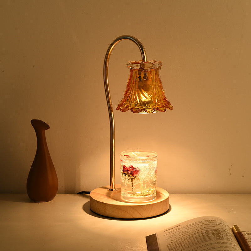 Classical Bellflower Melting Wax Table Lamp