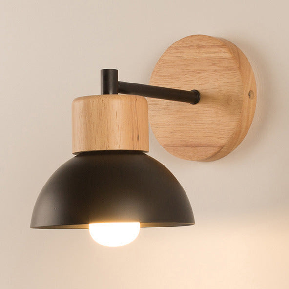 Round Half Circle Bird Wall Lamp