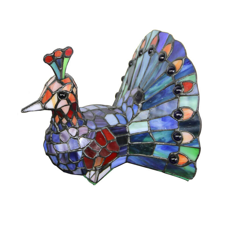 Animal Stained Glass Decorative Table Lamp
