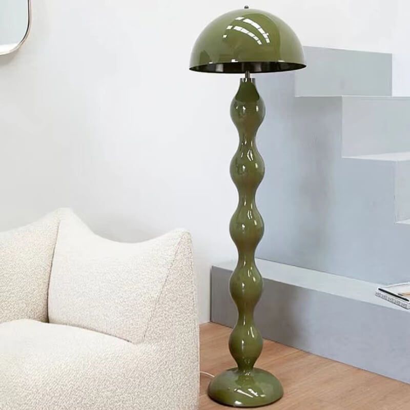 Macaron Mushroom Shape Iron Floor Lamp