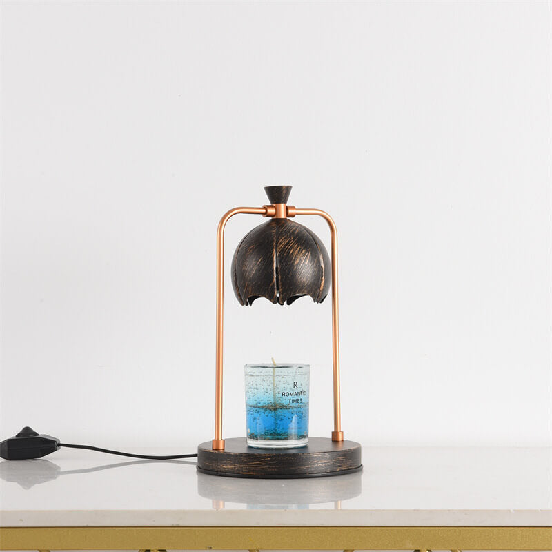 Orchid Metal Aromatherapy Melting Table Lamp
