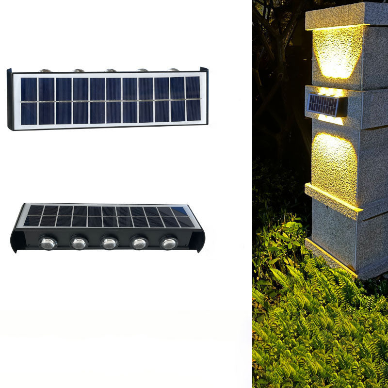 Rectangular ABS PMMA Patio Outdoor Light