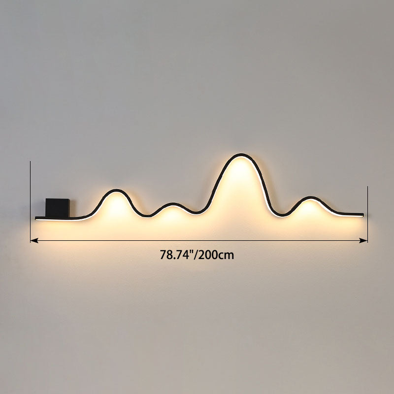 Strip Mountain Iron Aluminium Outdoor Light