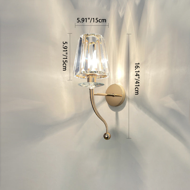 Metal Iron Stainless Steel Wall Lamp