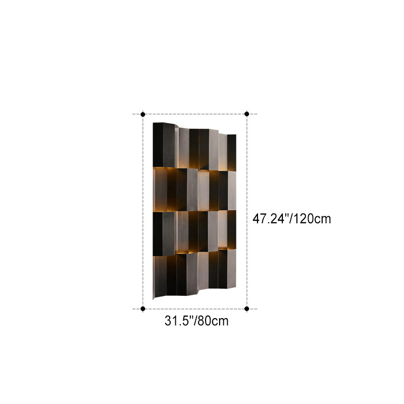 Stainless Steel Rectangular Patio Outdoor Light