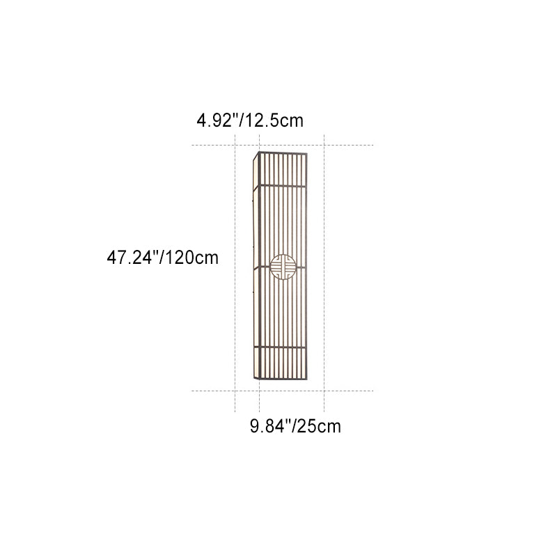 Rectangular Stainless Steel Plastic Outdoor Light