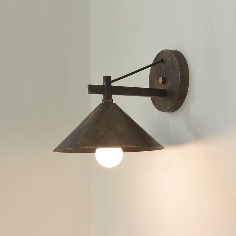 Tapered Iron Patio Outdoor Light