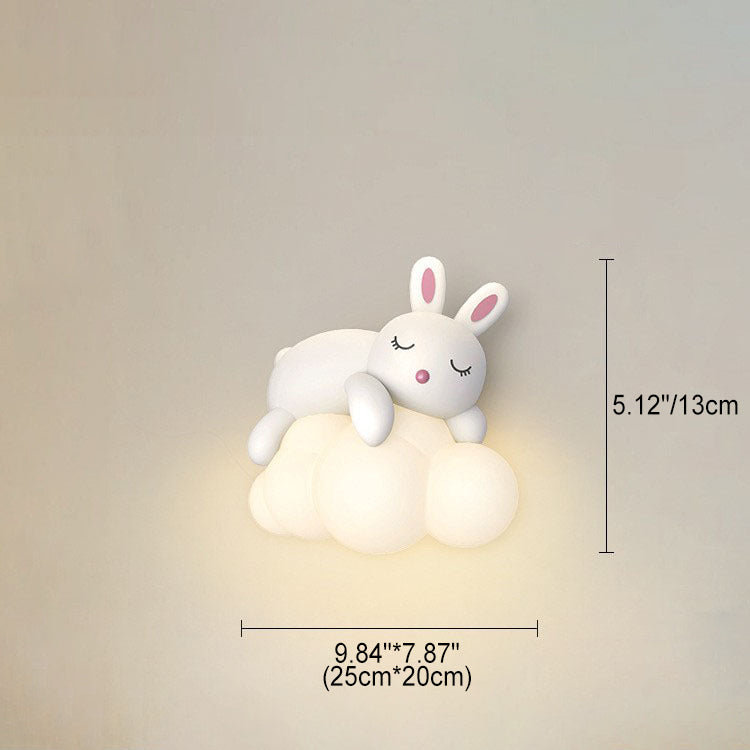 Kids Resin PE Bear Wall Lamp
