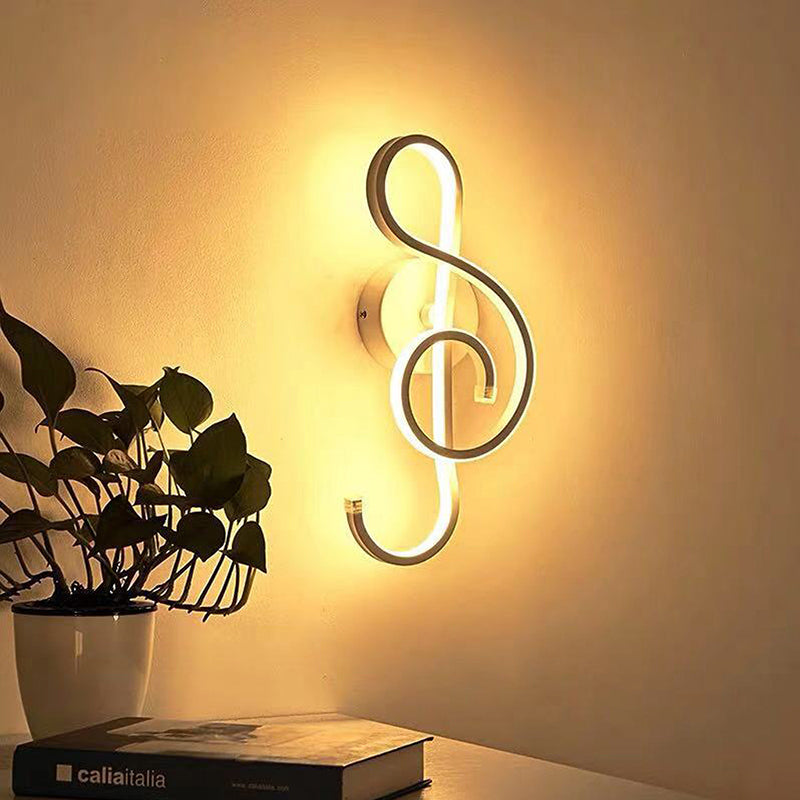 Bar Wave Aluminium Acrylic Wall Lamp