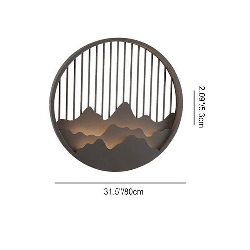 Round Mountain Stainless Steel Outdoor Light