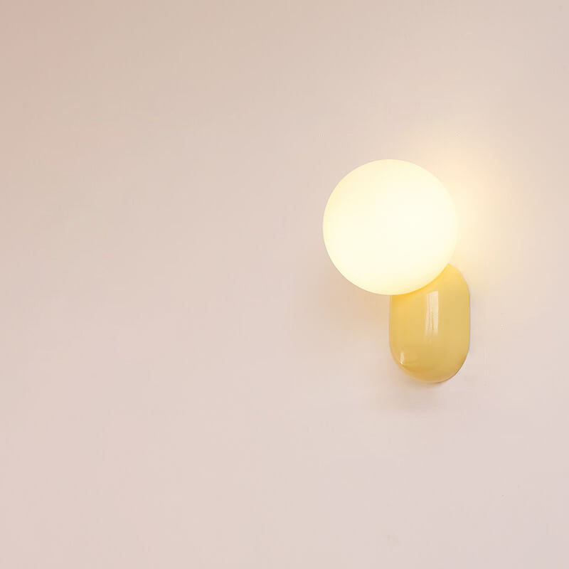 Macaron Cream Style Resin Wall Lamp