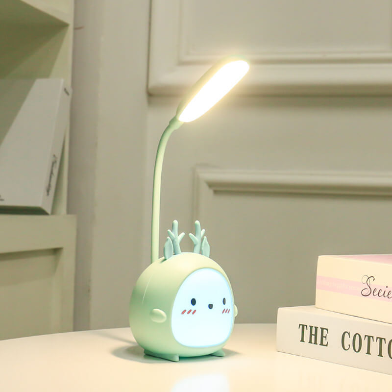 Cartoon Animal Student Charging Table Lamp