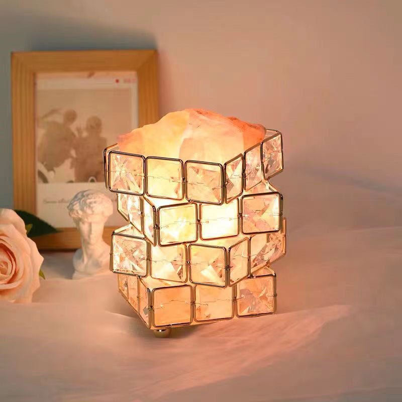 Hardware Cube Bedroom Table Lamp
