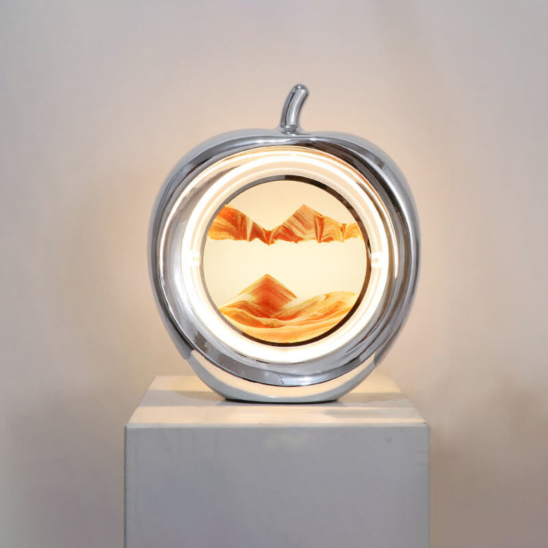 Apple Quicksand Painting Decorative Table Lamp