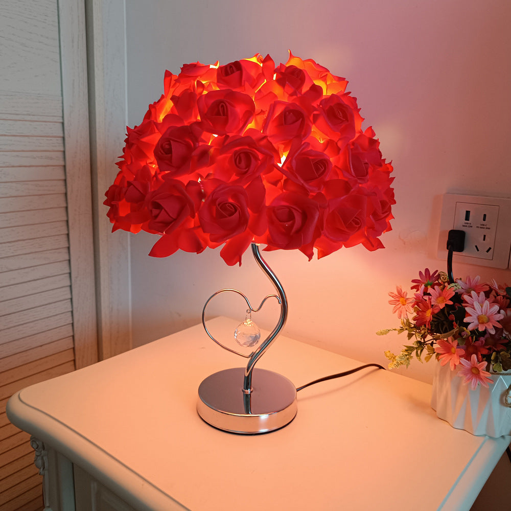 Romantic Rose Decorative Table Lamp