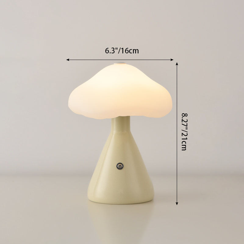 Mushroom Cloud Acrylic Hardware Table Lamp