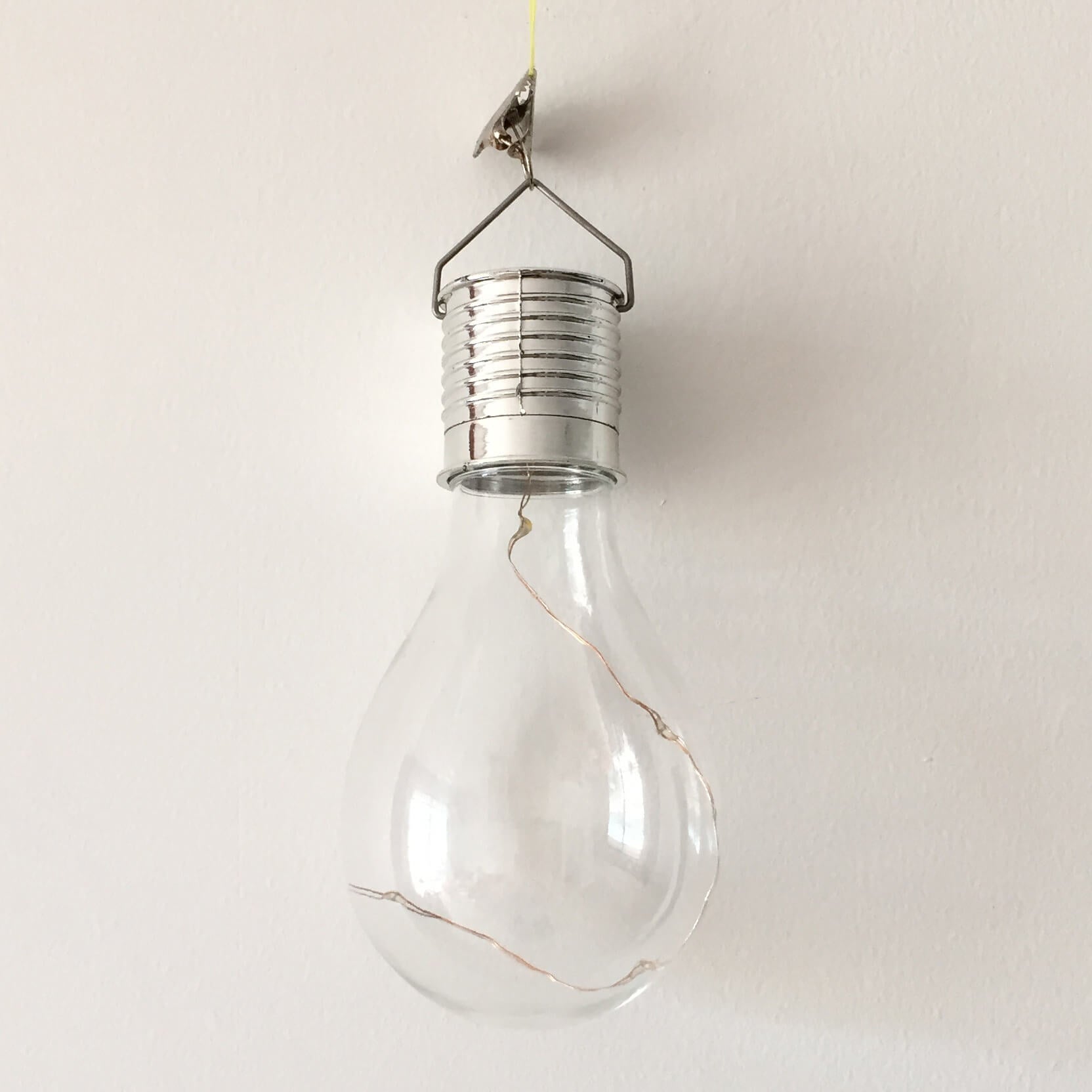 Color Bulbs Plastic Outdoor Light